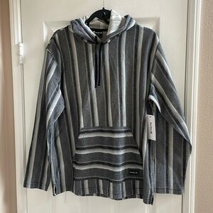 Men’s Hurley Casual Poncho - M NWT - image 1